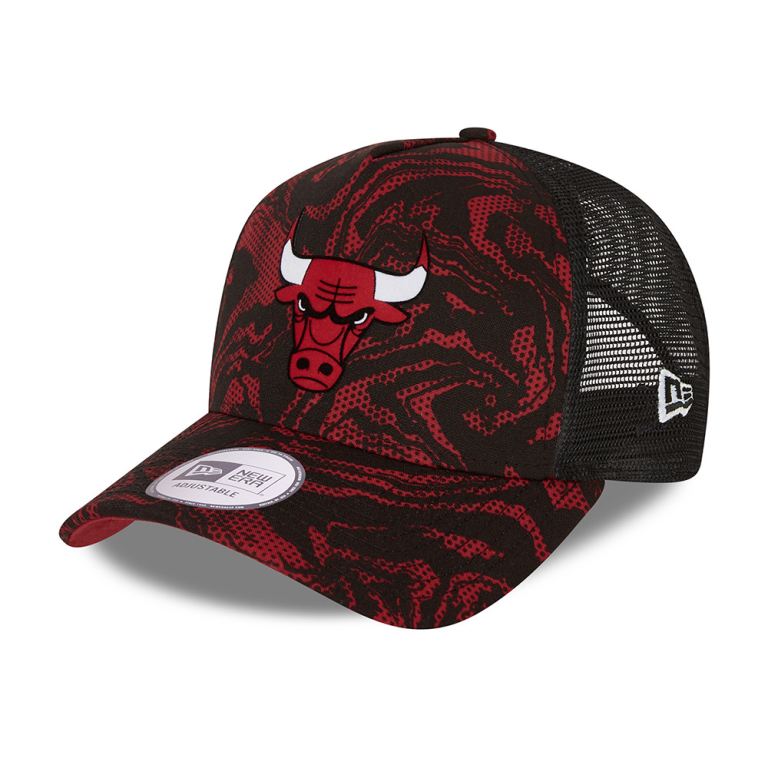 Gorras New Era Truckers Rojos - Chicago Bulls Seasonal 42578RBJM